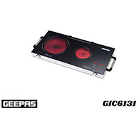 Geepas  2000W Digital Infrared Cooker - Portable Fast & Precise Cooking With Touch Control