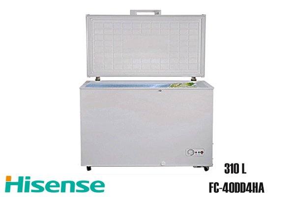 Hisense Hard Top Single Door Chest Freezer 310L (FC-40DD4SA)