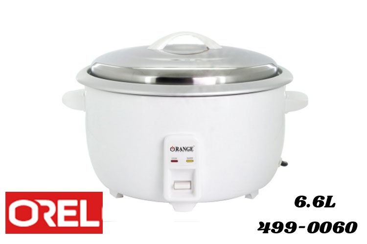 Orange 6.6L Rice Cooker