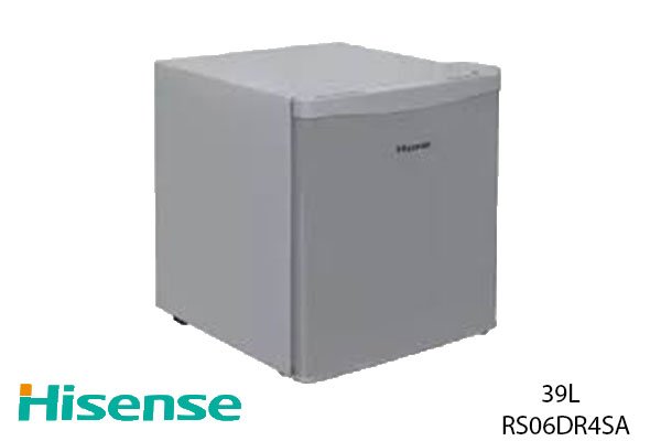 Hisense 39L Single Door Mini Bar Refrigerator (RS06DR4SA)