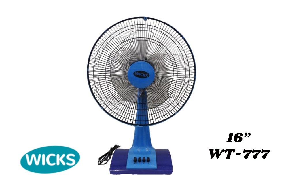 WICKS 16 Inch Table Fan
