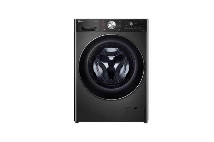 LG 11/7KG Front Loader Inverter Washer Dryer - Black