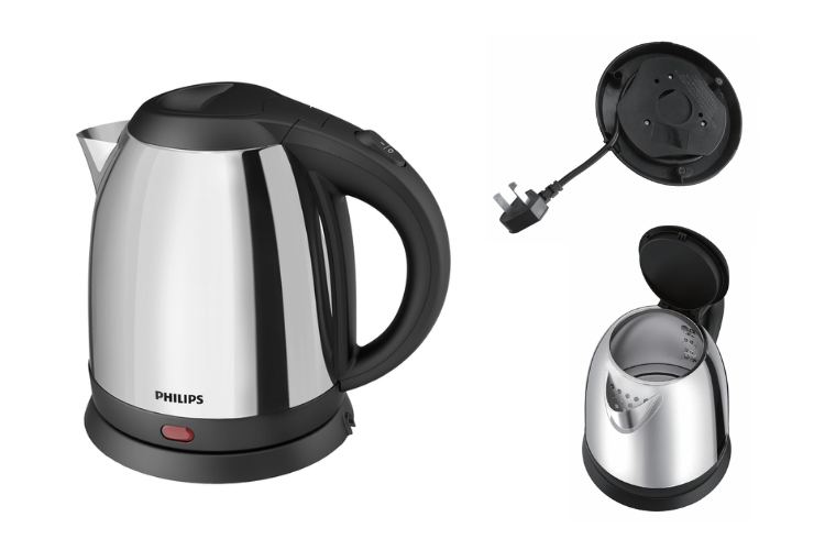 Philips 1.2L Kettle , 3000 Series, Stainless Steel