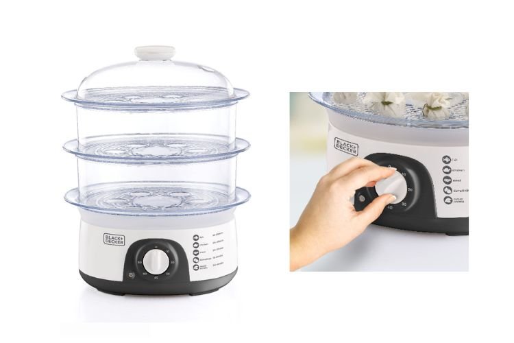 Black + Decker 3 Tier Food Steamer