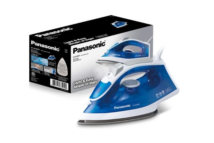 Panasonic Titanium Coated Sole Plate Steam Iron