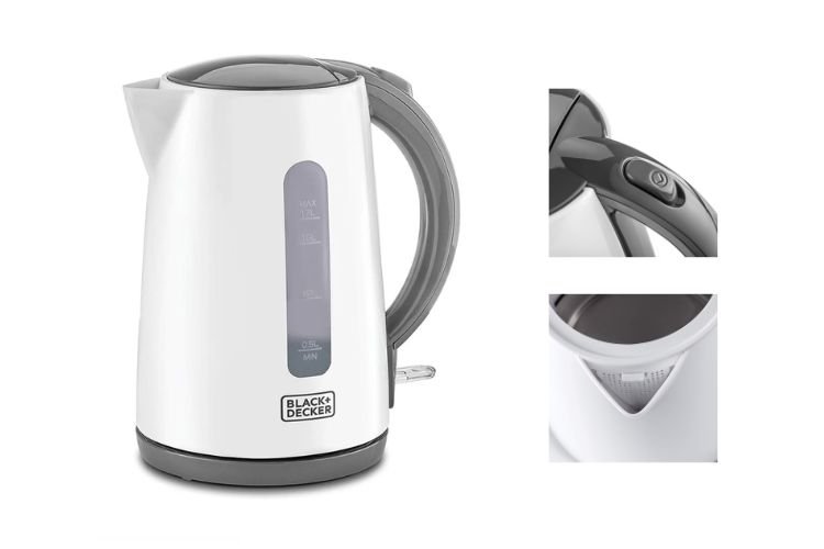 Black + Decker 2200W 1.7L Concealed Coil Kettle