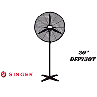 Singer 30 Inch 3 Blades Industrial Pedestal Fan,