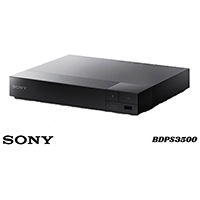 "Sony" Blu-ray Disk/DVD Player with Wi-Fi (BDPS3500)