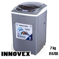 "INNOVEX" 7kg Fully Automatic Washing Machine (Steel Drum)
