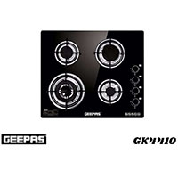 Geepas GK4410 4 Burners Gas Cooker with 2-in-1 Built-in Gas Hob