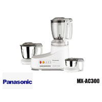 "Panasonic" 550-Watt Mixer Grinder with 3 Jars (MX-AC300)