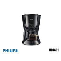 "Philips" 760-Watt Coffee Maker (Black) HD7431