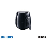 "Philips" Air Fryer, Standard, Black (HD9220)