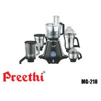Preethi Zodiac Mixer Grinder with 5 Jars - (MG218)