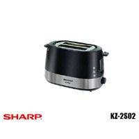 "SHARP" Popup Toaster - Black (KZ-2S02)