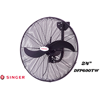 Singer 24 Inch two Blades Industrial Wall Fan