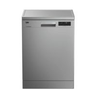 Beko Dishwasher - 15 Place Settings (Stainless Steel)