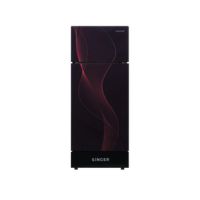 Singer Geo 185L Refrigerator (Black & Red)