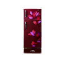Sisil ECO 185L 2 Doors Refrigerator (Floral Red)