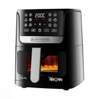 Black + Decker 12 in 1 Digital Air Fryer with Window 1500W